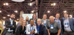 SCLogic team picture at IFMA's World Workplace conference in 2019.